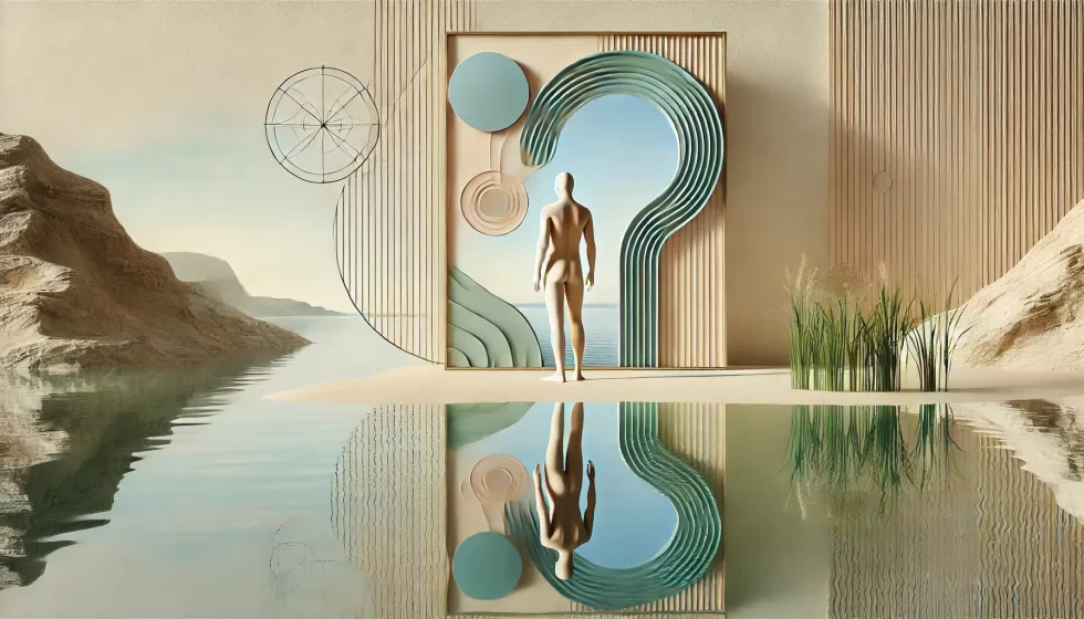 Immagine astratta raffigurante il concetto di sé