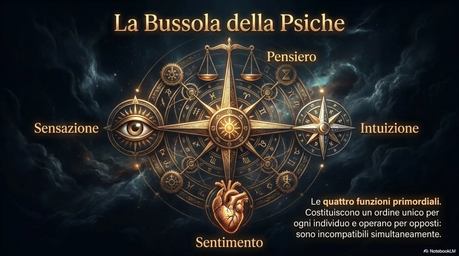 Le quattro funzioni junghiane